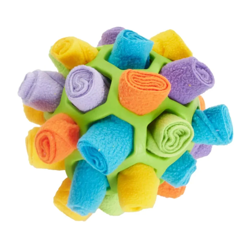 Dog Sniffing Puzzle Ball