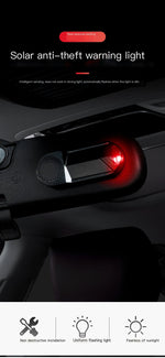 Car Solar Warning Light